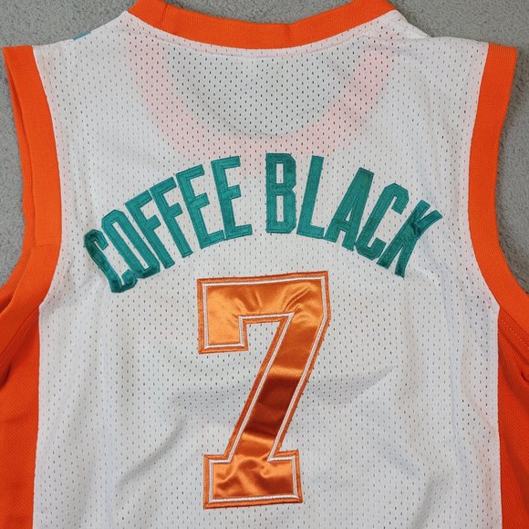 Semi-Pro Flint Tropics Jersey Men's Size M Coffee Black Andre 3000 Will Ferrell - Picture 8 of 11
